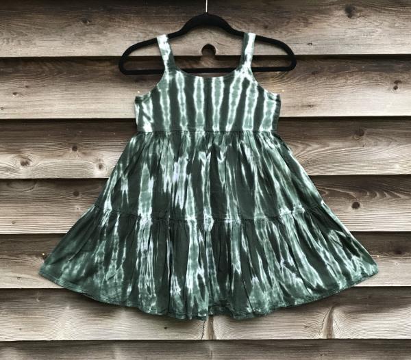 SIZE 8 Bamboo Grove Girl's Gauzy Garden Dress picture