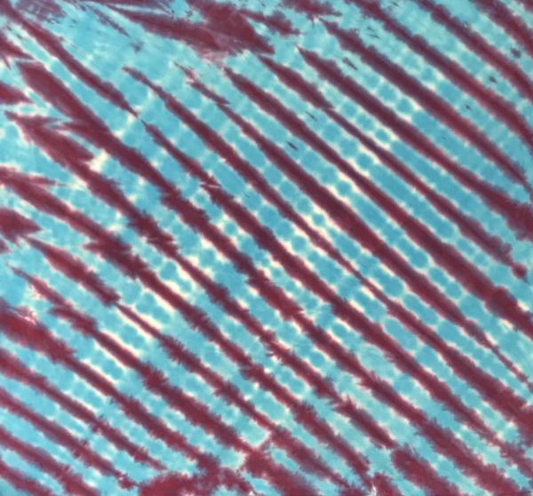 Turquoise and Purple Strata Bandana picture