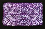 Purple Krackled Hearts Rayon-Light Circular Scarf