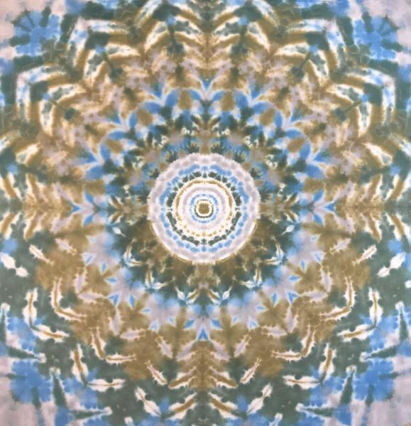 33" X 33" The Leanne Wheel Mandala Tapestry
