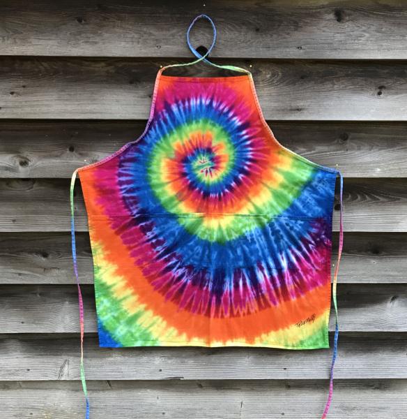Rainbow Spiral Quad-Pocket Apron picture