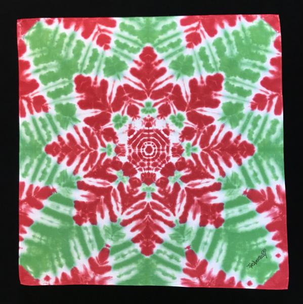 XL Watermelon Holiday Mandala Centerpiece/Hanging/Bandana picture