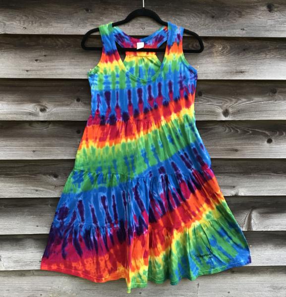 SIZE SMALL Rainbow Strata Dancin' Dress picture