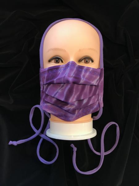 2-Tone Purple Strata Tye Dye Mary Love Mask picture