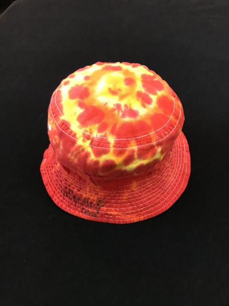 Size Toddler Fire Spiral Cotton Bucket Hat picture