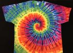 SIZE 3XL Rainbow Spiral Classic Tee