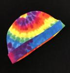 Rainbow Spiral Cotton Youth Watch Cap