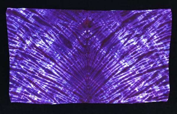 Purple Strata Light Rayon Circular Scarf picture