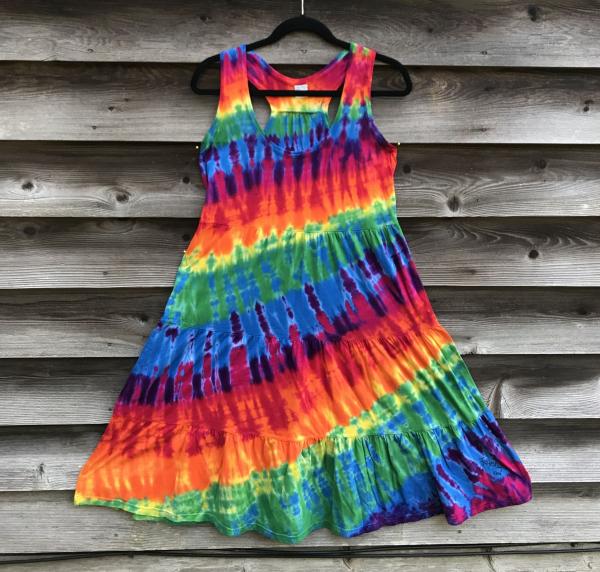 SIZE MEDIUM Rainbow Strata Dancin' Dress picture