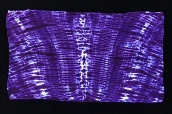 Purple Strata Light Rayon Circular Scarf picture