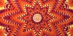 Fire Mandala Cotton Tapestry