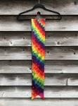 Rainbow Accordion Satin Sash