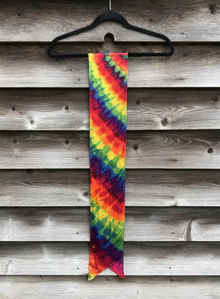 Rainbow Accordion Satin Sash picture