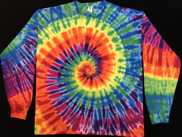 SIZE 2XL Rainbow Spiral Longsleeve picture