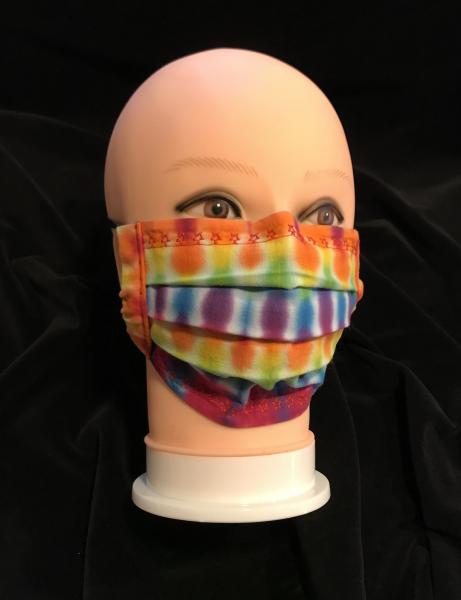 Rainbow Checkerboard Adjustable Mask picture