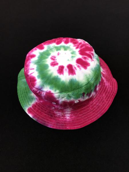 SIZE ADULT Watermelon Holiday Spiral Cotton Bucket Hat picture