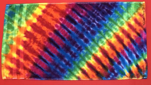 Rainbow Accordion Hand Towel picture