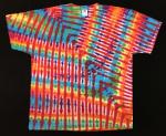 Size XL Rainbow and Cherry Feather Classic Tee
