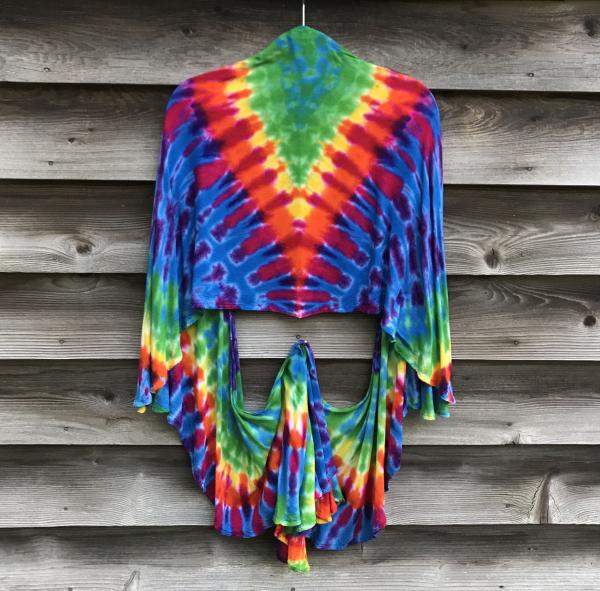 Rainbow Zipper Light Rayon Shawl picture