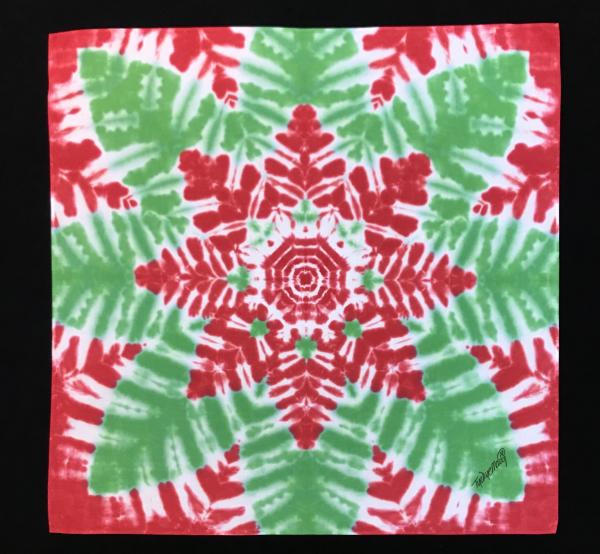 XL Watermelon Holiday Mandala Centerpiece/Hanging/Bandana