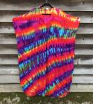 Rainbow and Rose Strata Woman's One-Size Caftan