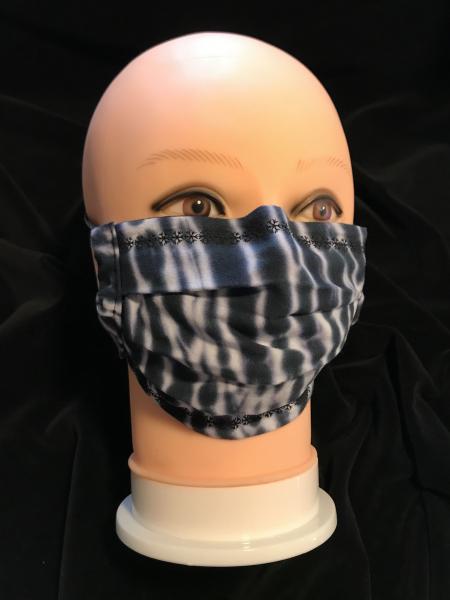 Black and White Strata Adjustable Mask picture