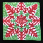 XL Watermelon Holiday Mandala Centerpiece/Hanging/Bandana