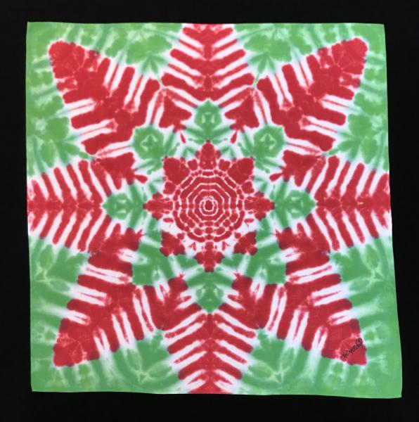 XL Watermelon Holiday Mandala Centerpiece/Hanging/Bandana picture