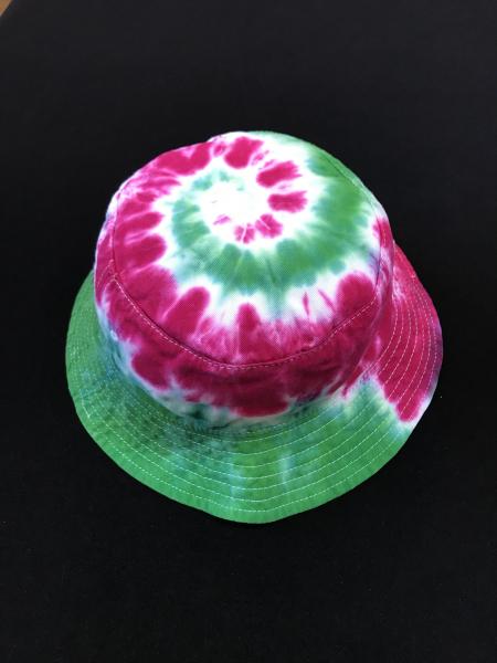 SIZE ADULT Watermelon Holiday Spiral Cotton Bucket Hat picture