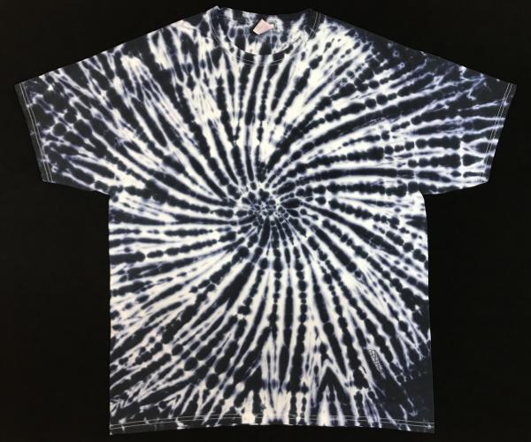 Size XL Black and White Jellybean Spiral Classic Tee picture