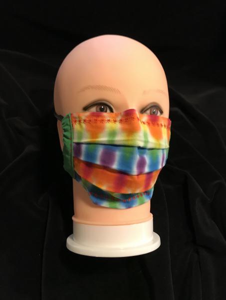 Rainbow Checkerboard Adjustable Mask picture