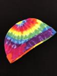 Rainbow Spiral Cotton Adult Watch Cap