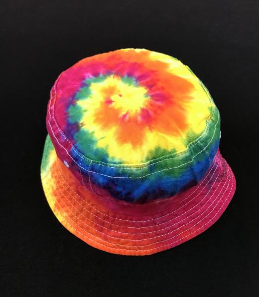 SIZE KID Rainbow Spiral Cotton Bucket Hat picture