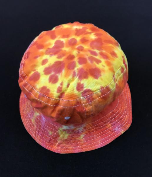 SIZE KID 3-D Fire Spiral Cotton Bucket Hat picture