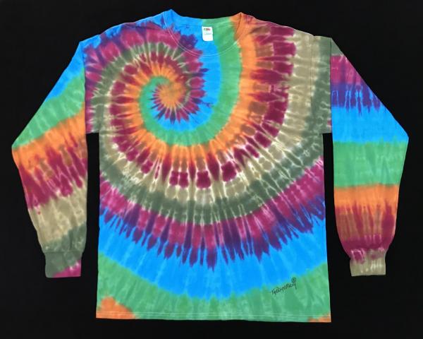 SIZE Large New Fall Shoulder Spiral Longsleeve picture
