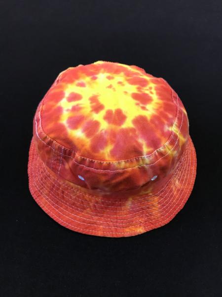 SIZE KID 3-D Fire Spiral Cotton Bucket Hat picture