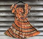 SIZE XL Browns Spiral Twisted Front Dress