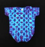 SIZE 18 Months Turquoise and Purple Tiretrack Onesie