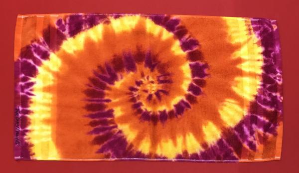 Fire Spiral Hand Towel