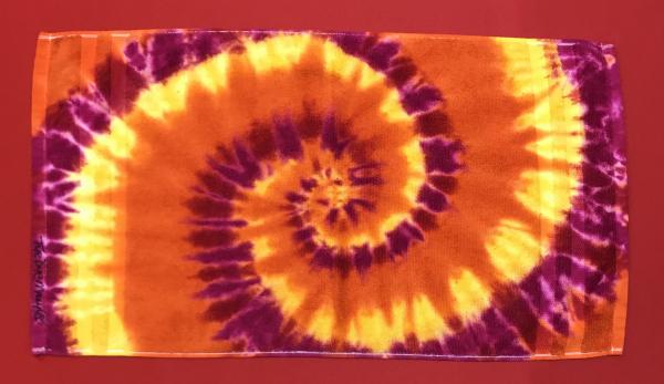 Fire Spiral Hand Towel