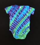 SIZE 12 Months Blues Accordion Baby Onesie