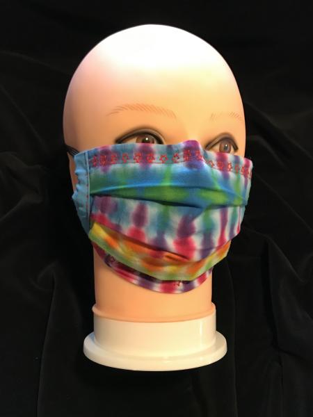 Rainbow Checkerboard Adjustable Mask picture