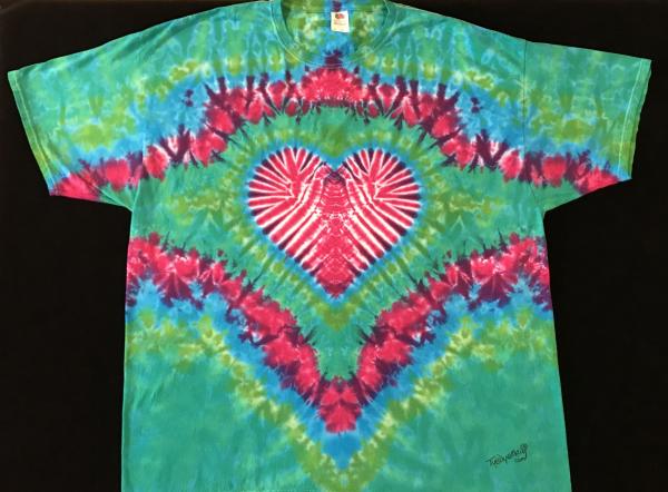 SIZE 3XL Quatro Custom Heart Tee picture