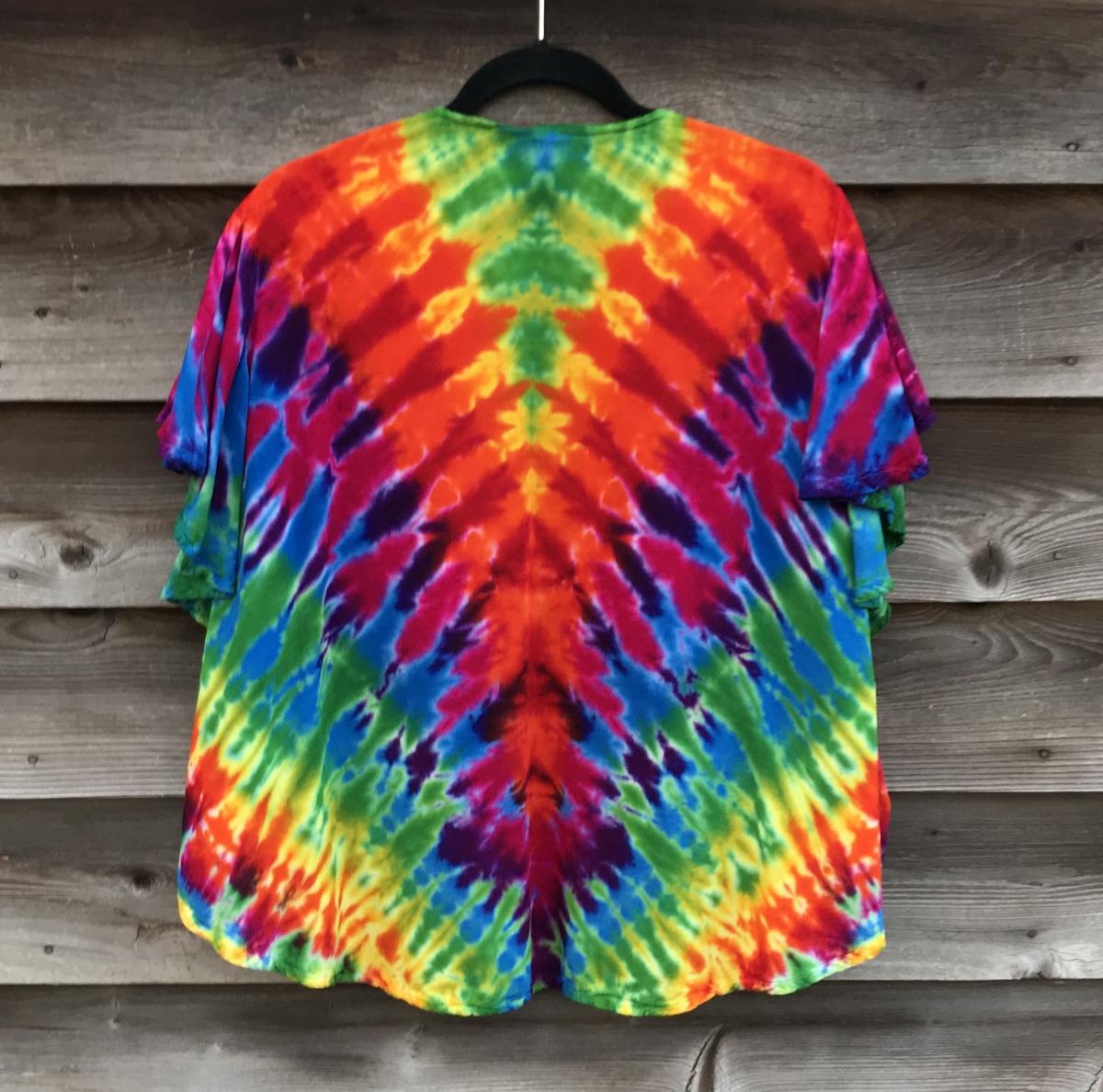 SIZE XL Rainbow Zipper Butterfly Jacket picture