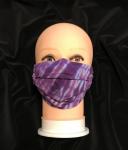 2-Tone Purple Strata Adjustable Mask