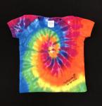 SIZE 24 Months Rainbow Spiral Baby Tee