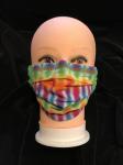 Rainbow Checkerboard Adjustable Mask