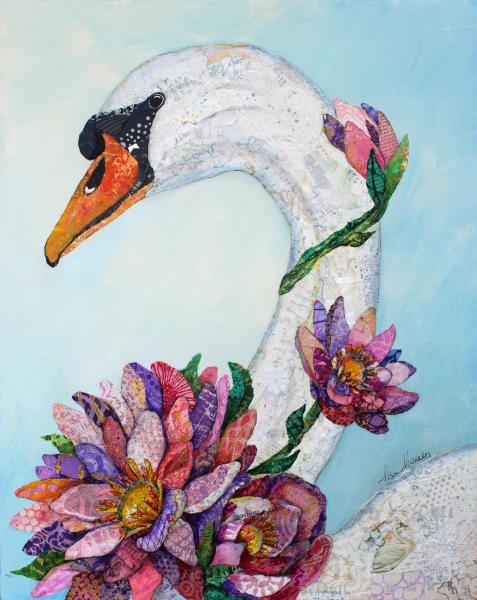 Swan Song - Matted Print picture