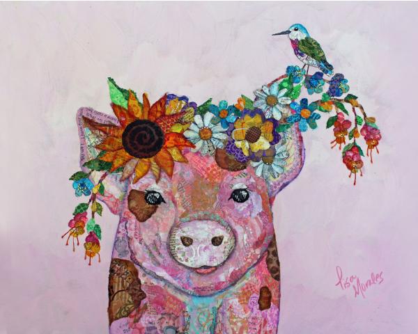 This Little Piggy Note Card picture