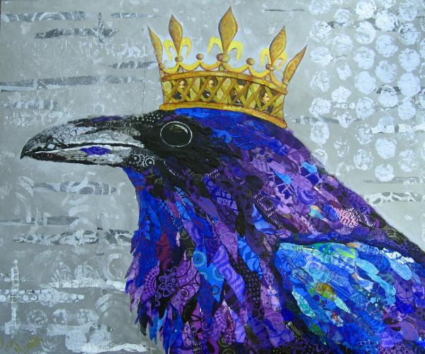 Raven Note Card picture